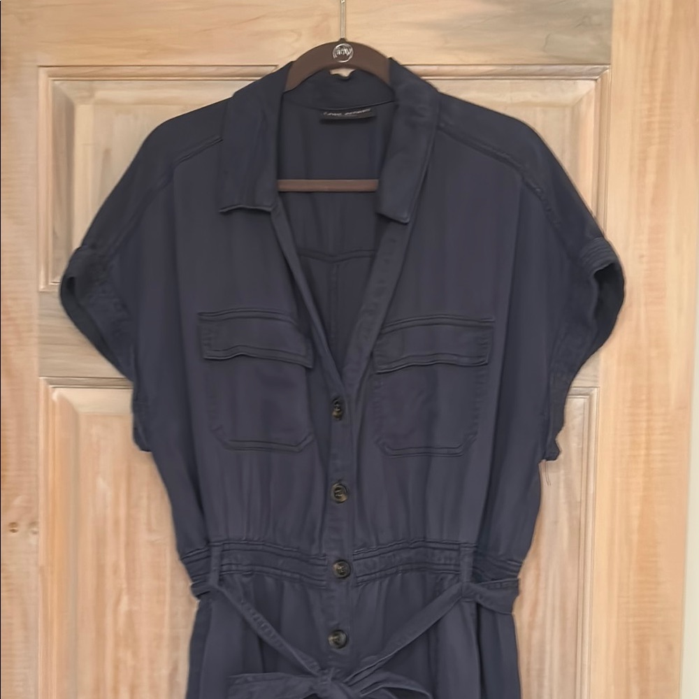 Lane Bryant Navy Jumpsuit